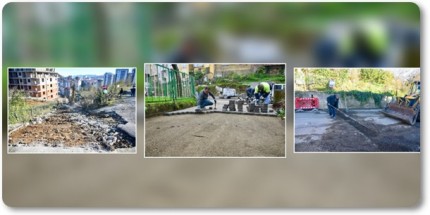 Giresun Belediyesi Üstyapı Çalışmalarını Sürdürüyor